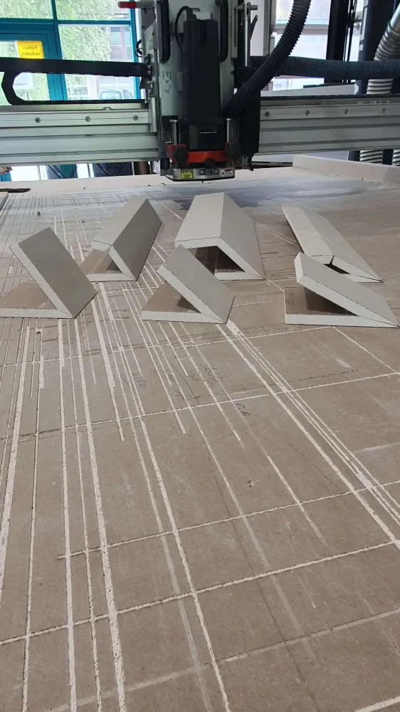 Coin de fenêtre préfabriqué en plaque de plâtre à Waremme